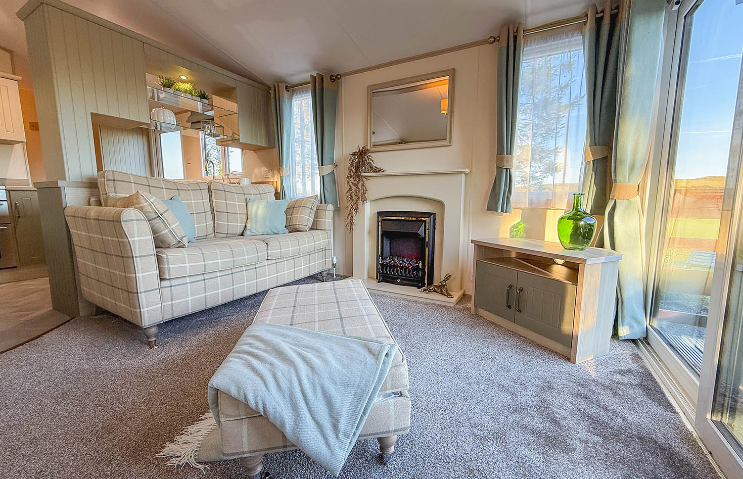 Atlas Debonair, pre-owned static caravan for sale in the Lake District, Cumbria