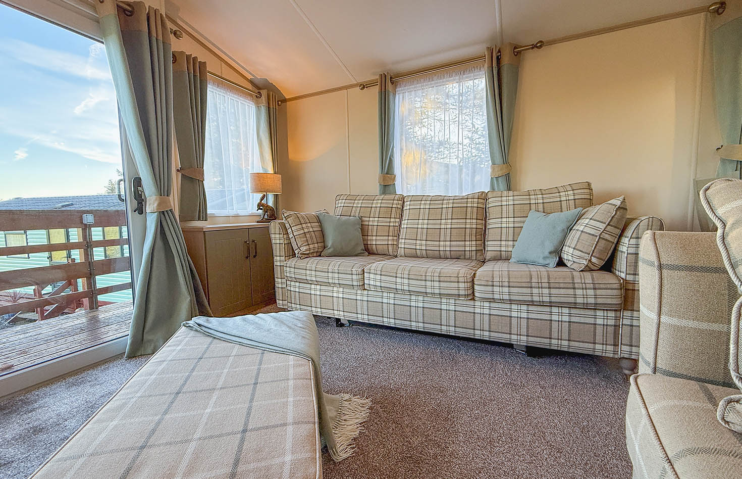 Atlas Debonair, pre-owned static caravan for sale in the Lake District, Cumbria