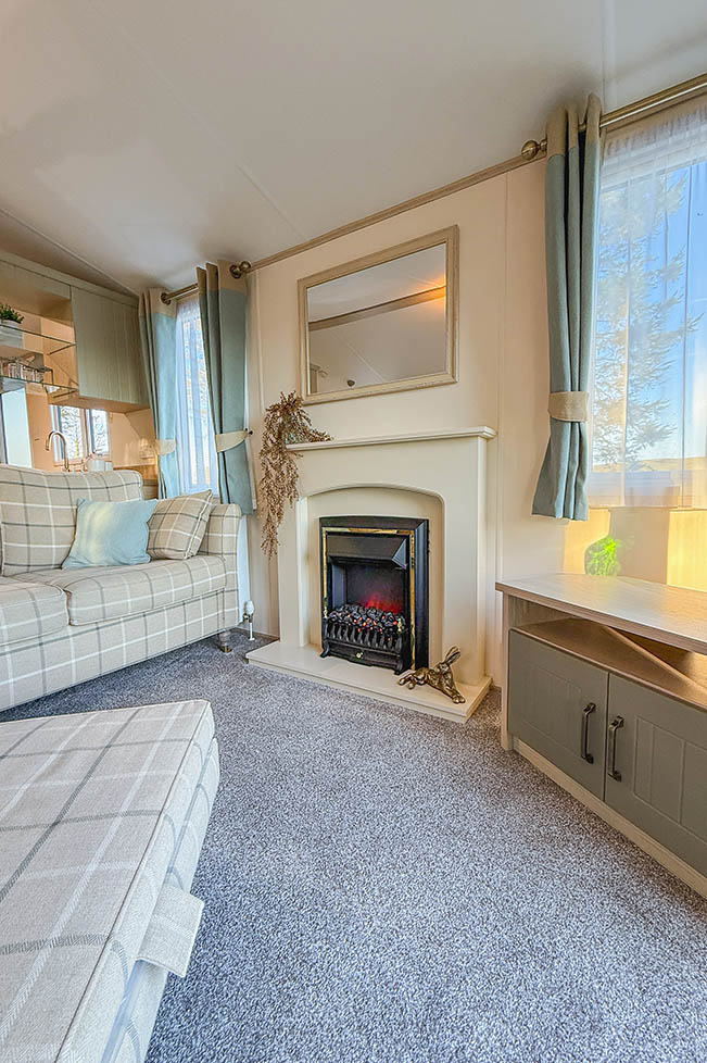 Atlas Debonair, pre-owned static caravan for sale in the Lake District, Cumbria