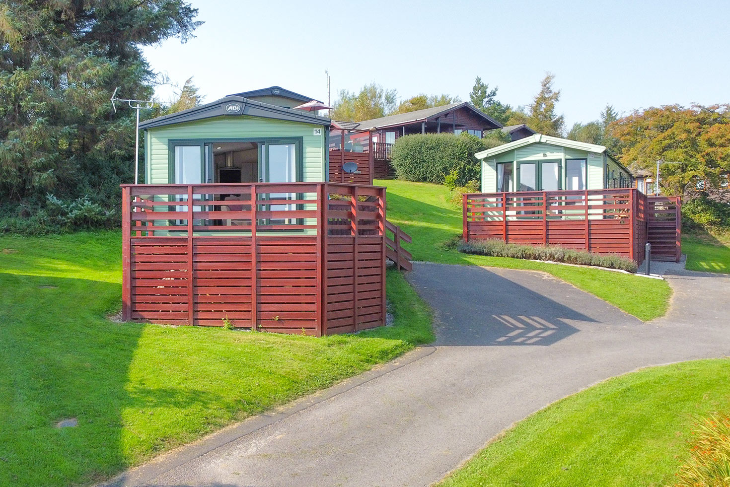 Pre-Owned ABI Beverley static caravan for sale Lake District Cumbria