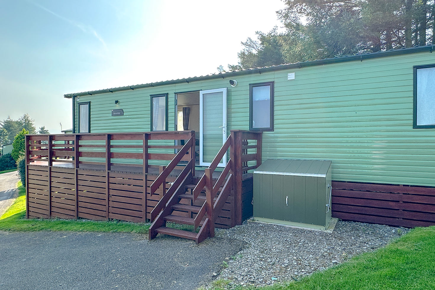 Pre-Owned ABI Beverley static caravan for sale Lake District Cumbria