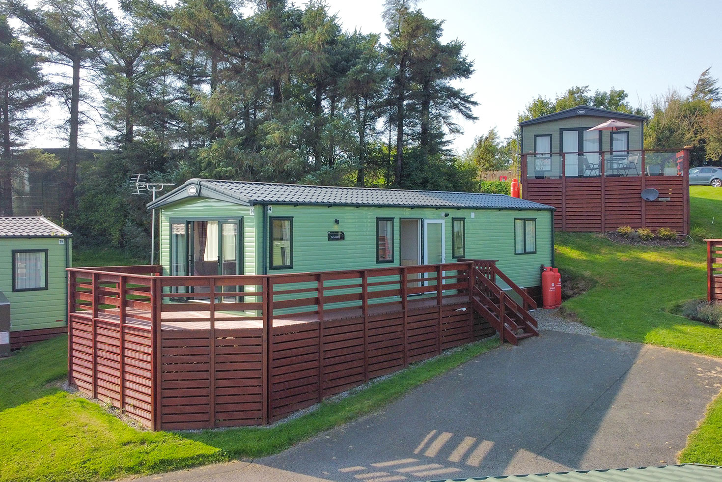 Pre-Owned ABI Beverley static caravan for sale Lake District Cumbria