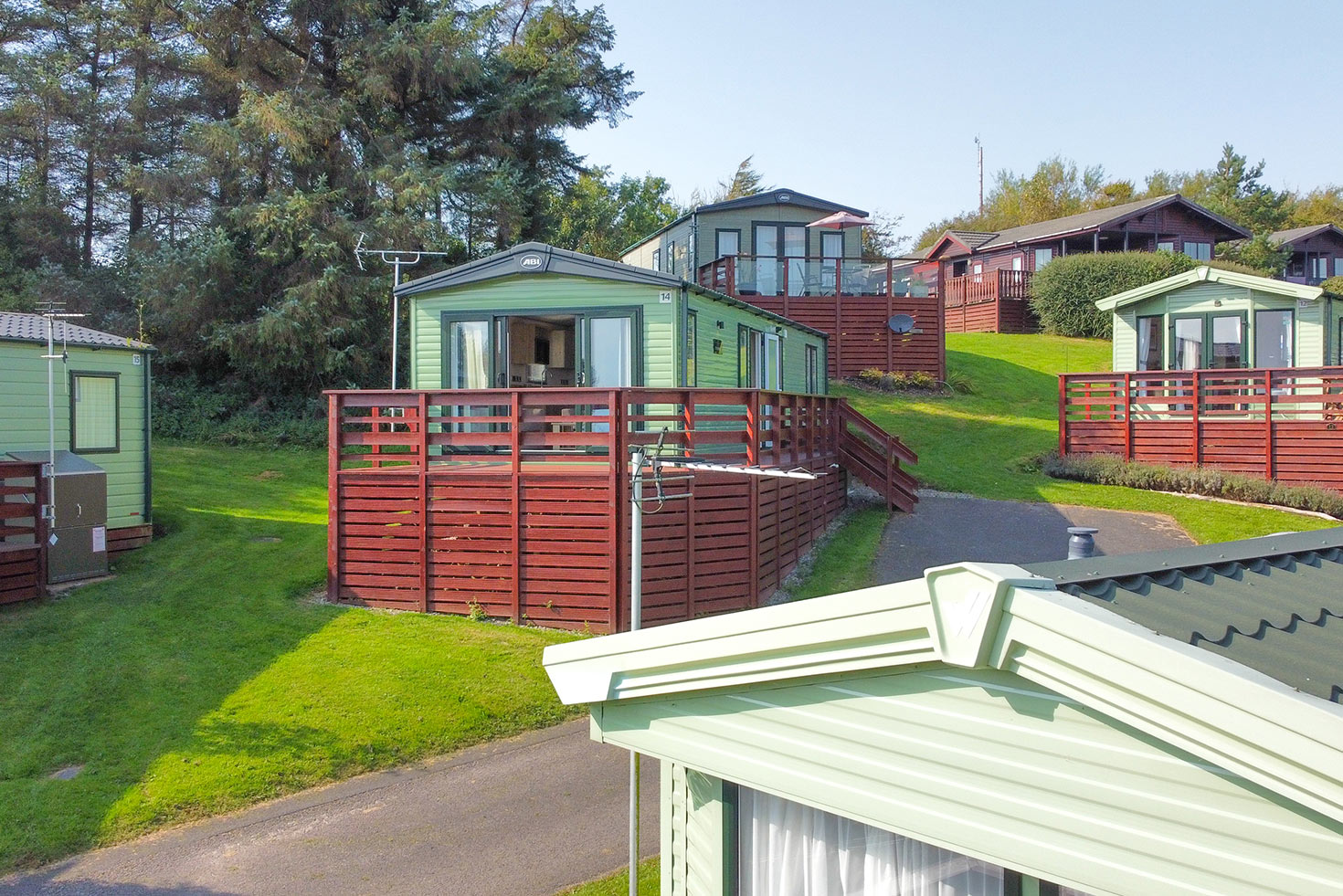 Pre-Owned ABI Beverley static caravan for sale Lake District Cumbria